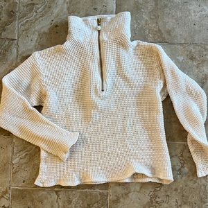 Donni waffle zip up. Size medium fits smaller